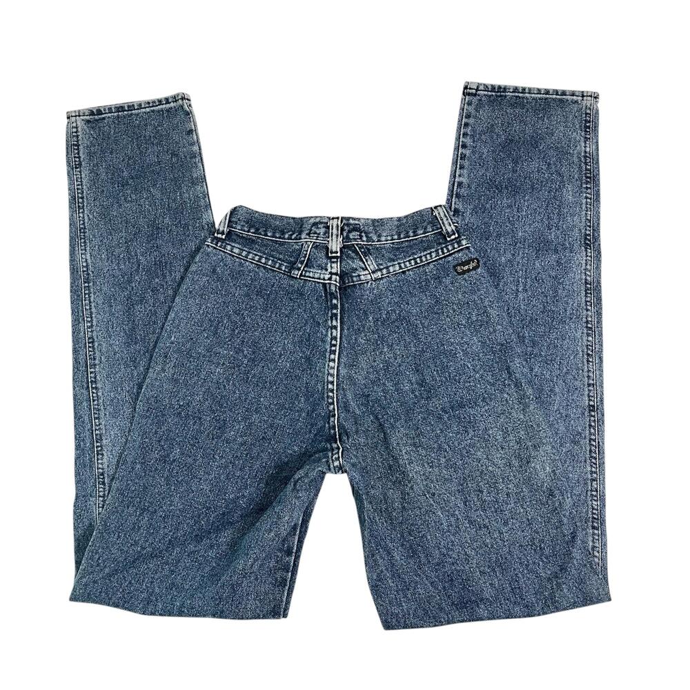 Vintage Silver Lake Wrangler Jeans Rockies Riding Acid Wash High Rise Mom 80s